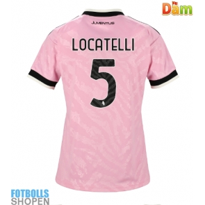Billiga Juventus Manuel Locatelli #5 Bortatröja Dam 2026-27 Kortärmad